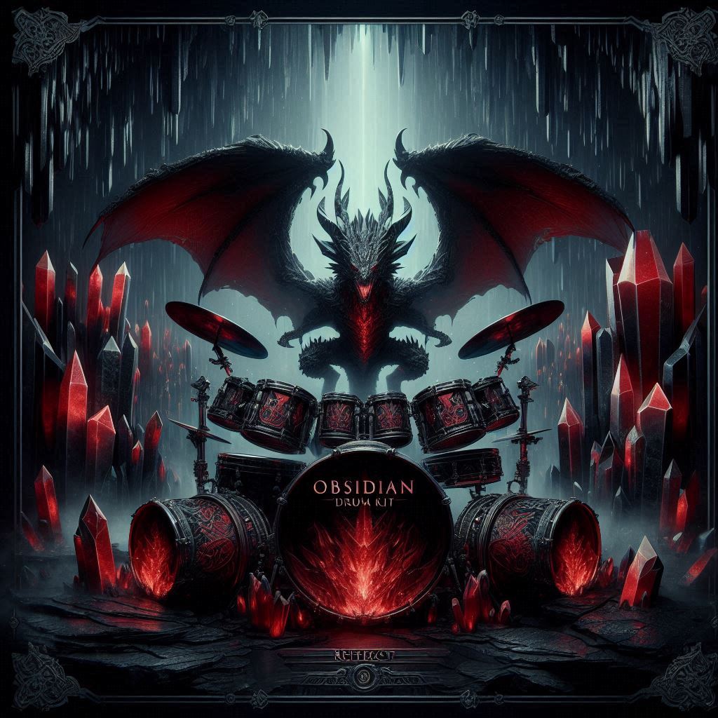 Obsidian Drum Kit